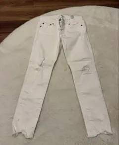 moussy スキニーデニム　ホワイト