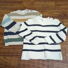 H&M 90cm 薄手ニット2セット