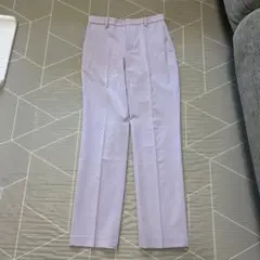 UNIQLO スマートアンクルパンツ 丈長め 71cm ライトパープル Mサイズ