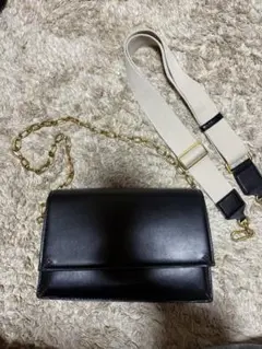 ZARA ザラ バッグ ショルダーバッグ 黒