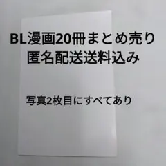 BL漫画　20冊　まとめ売り　匿名配送送料込み