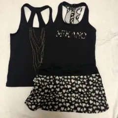 MIKANOミカランセ タンクトップ　黒