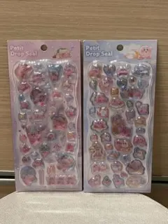【正規品】星のカービィ プチドロップシール2種セット