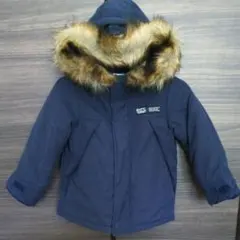 ブリーズ 中綿 ダウンジャケット アウター ジャンパー 100cm ネイビー