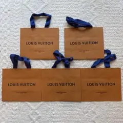 【正規品】ルイ・ヴィトン 紙袋 小サイズ 5枚セット