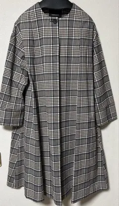 SIMPLICITE チェックAラインコート　B.C.STOCK ベイクルーズのサムネイル
