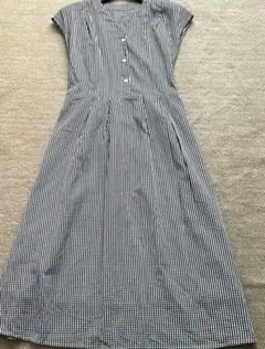 SIMPLICITÉ ギンガムチェックワンピース