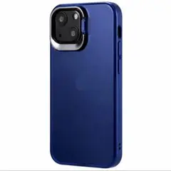 iPhone13mini スタンド付耐衝撃ハイブリッドケース インディゴ N2