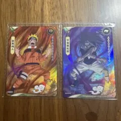 NARUTO KAYOU限定 ナルト サスケ 未開封 PR カード2枚 - メルカリ