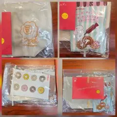 ミスタードーナツ 2026年福袋 ミニトートバッグ ハンドタオル2枚 お菓子