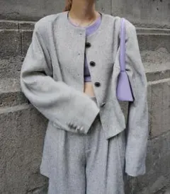 DEFORMATION SUMMER TWEED SET UP