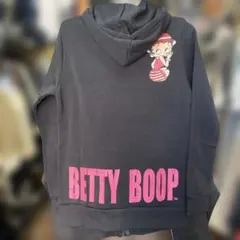 sale！Betty Boop フード付きパーカー ブラック