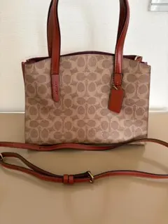 COACH コーチ ハンドバッグ(ショルダー付き) 美品