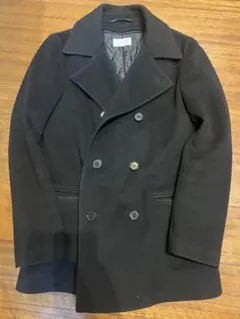 ユナイテッドアローズ Pコート M 黒 メンズ コート 中綿キルティング