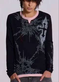 jaded london Dropout Double Layer Top