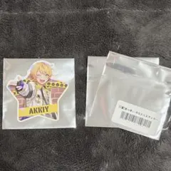 AMPTAK アンプタッくじ あっきぃさん Ｃ賞 ホロ入りステッカー3枚セット