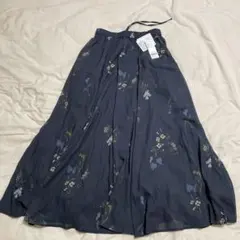 グローバルワーク　エアリーリラックスフレアスカート　サイズ　レギュラーショート