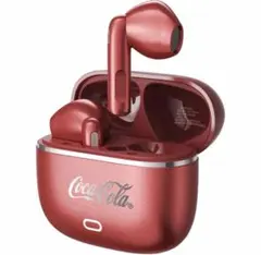 Coca-Cola ワイヤレスBluetoothヘッドフォン レッドのサムネイル