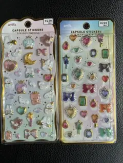 amifa カプセルシール　2種セット　ボンボンドロップシール　プチドロップ