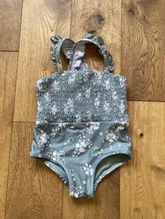 H&M 花柄 ベビー水着 9M