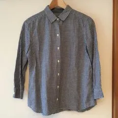 ギンガムチェックシャツ　Green label relaxing