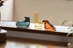iittala×mina perhonen ガラスバード3セットのサムネイル