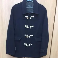 Sale❣️fith スライバーニット ダッフル コート 160 ネイビー