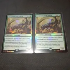 MTG 夏の帳 M20 ロシア語 2枚 - メルカリ