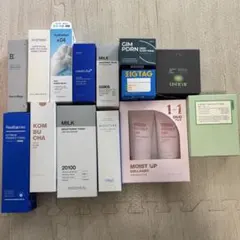 韓国スキンケアまとめ売り　現品　14点