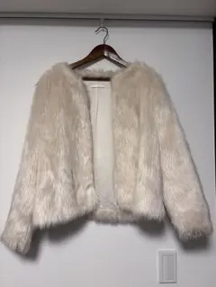 Theory 18aw ファーブルゾン グレー - メルカリ