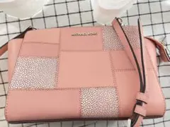 マイケルコース　ショルダーバック　ピンク