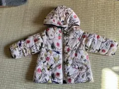 Zara Baby Girlリバーシブルアウター 花柄 冬物