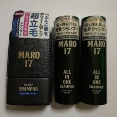 MARO17 블랙 플러스 샴푸 올인원 샴푸 3종 세트