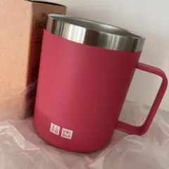 UNIQLO ユニクロ 感謝祭 ノベルティ ステンレスマグカップ トイピンク