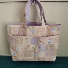 クマとウサギ　バッグ