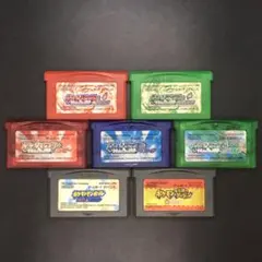 GBA ポケットモンスター シリーズ 7本セット