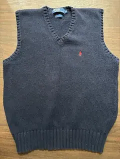めいそう様専用　ラルフローレン　ベスト　ネイビーMサイズ
