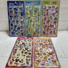 『正規品・新品未開封』ディズニーボンボンドロップシール&プチドロップ5点