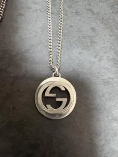 廃盤】グッチ（GUCCI）インターロッキング イナズマネックレス - メルカリ