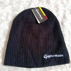 TaylorMade 黒 アクリルキャップ フリーサイズ