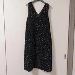 セール 新品ダグ付き SLOBE IENA ピンタックフリルワンピース ブラック