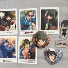 あんスタValkyrie 影片みか チェキ風カード・缶バッジセット