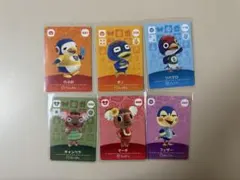 あつ森　amiiboカード　コアラ　トリ　サル　ネズミ　14枚セット