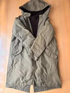 オリーブグリーン モッズコート M