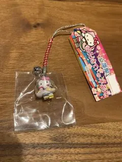 ハローキティ 京都限定 和装 ストラップ タグ付き　Hello Kitty