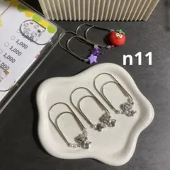 大きめ可愛い ペーパークリップ バインダー貯金 saving n11