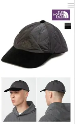 THE NORTH FACE PURPLE LABEL　キルティングキャップ