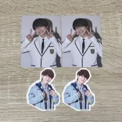 大橋和也 HARD WORK トレカ シール2枚