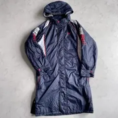 【ナイキ】クリーニング品✨ベンチコート140cm 男の子　野球等スポーツ　ロゴ