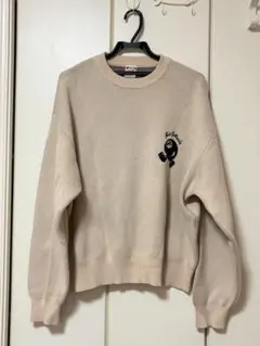 COOPER FACT ビリヤードロゴビックニット ベージュ